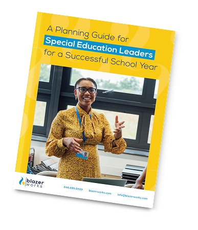 View of the Planning Guide's cover: 'A Planning Guide for Special Education Leaders for a Successful School Year'